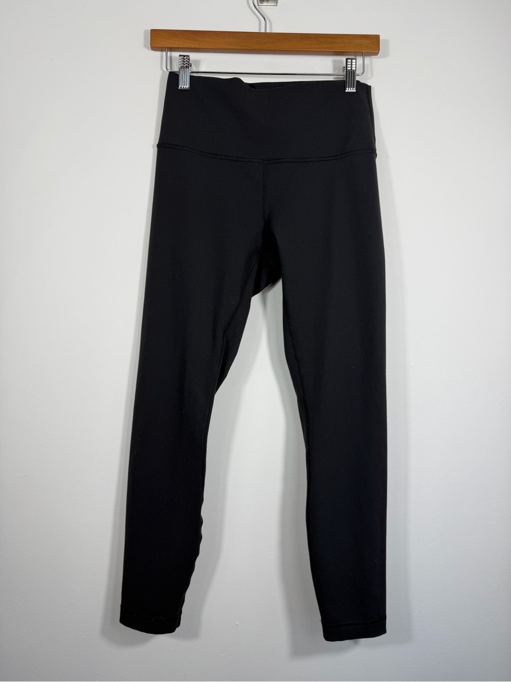 Lululemon Align High Rise Black Full Length Leggings Pants Size 8